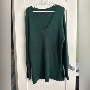 Halogen green sweater dress